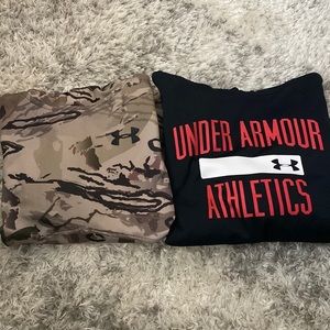 Under Armour youth large hoodies